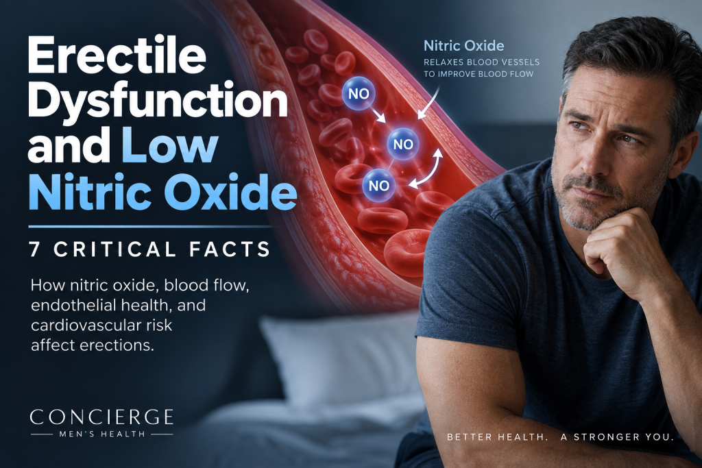 Erectile Dysfunction and Low Nitric Oxide